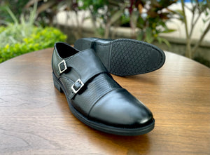 Zapatos MonkStrap Negro