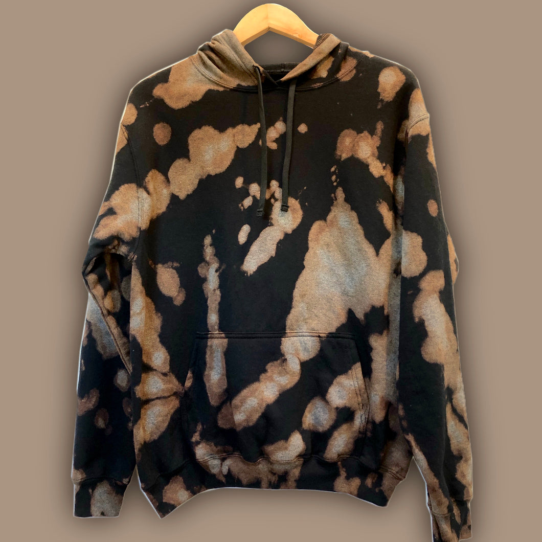 SUDADERA TIE DYE EXPRESSO HOMBRE